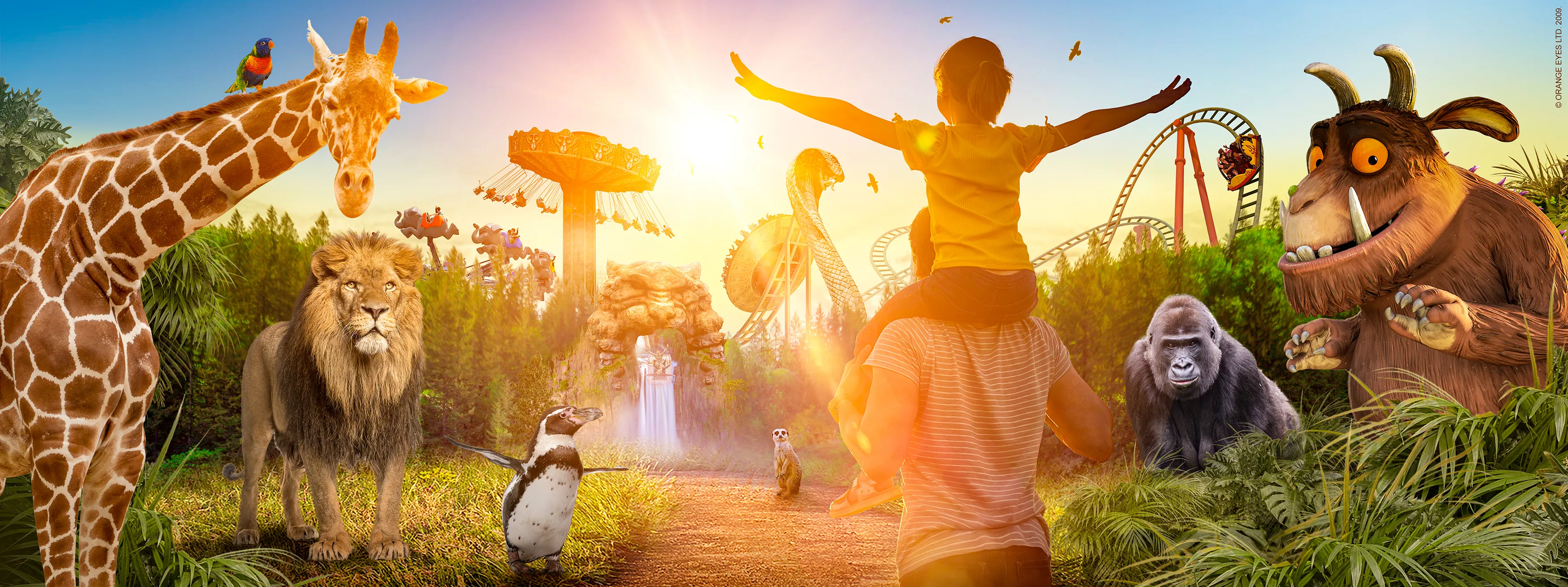 Chessington Theme Park Zoo Skyline