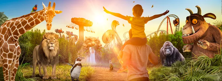 Chessington Theme Park Zoo Skyline