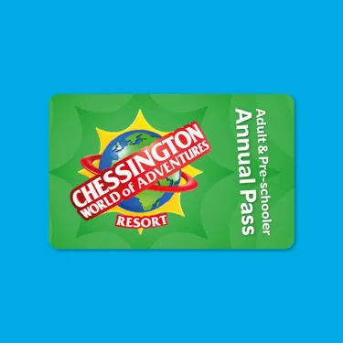 Chessington World of Adventures Resort Adult and Pre-schooler Annual Pass graphic