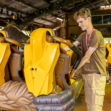 Ride operations at Chessington World of Adventures Resort